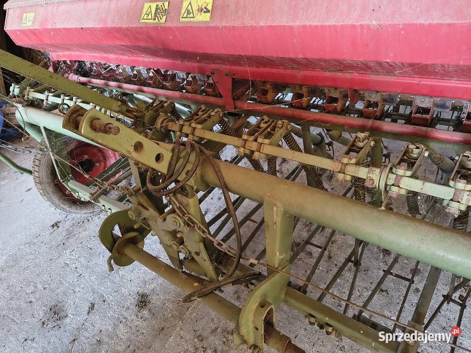 Siewnik zbożowy Nodet Gougis 3m 19 lejków nieuszkodzony Łuków