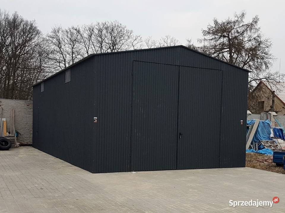 Blaszana hala 612m grafit małopolskie Kraków sprzedam