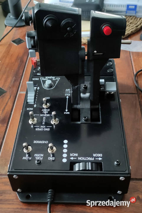 Thrustmaster Hotas Warthog Joystick Elektronika Malbork