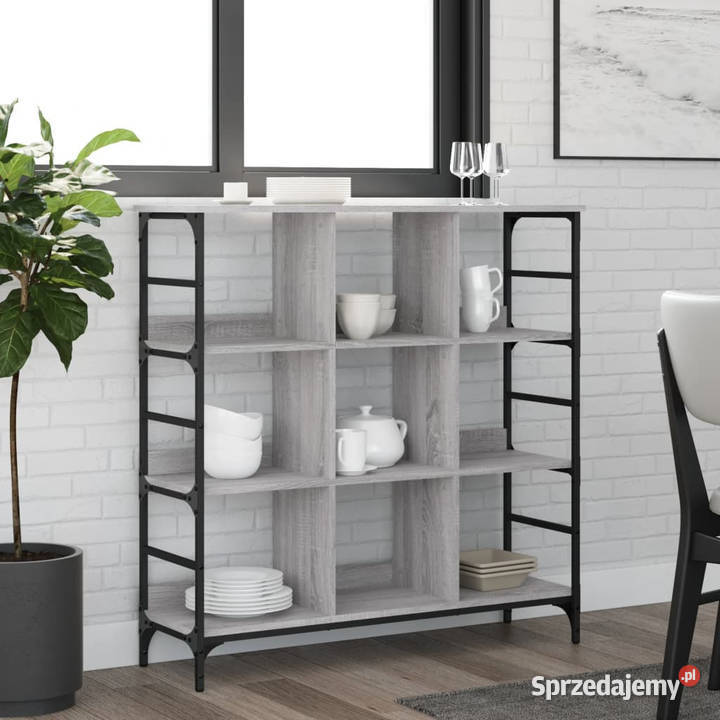 Szafka szary dąb sonoma 102x32x1035 WM837730 Warszawa