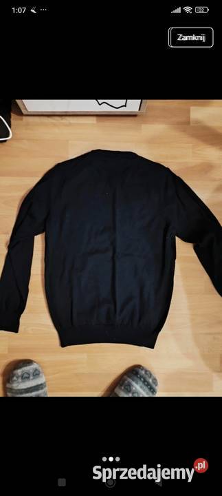 Sweter męski w serek Łódź