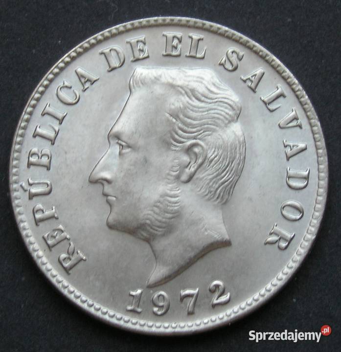 SALWADOR 5 CENTAVOS 1972 STAN 12 łódzkie Łódź