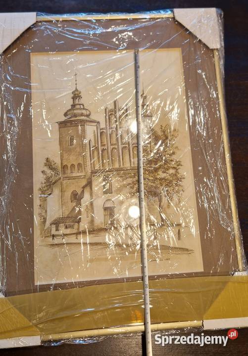 Stary OBRAZ RYSUNEK Tigran Khachmanian Lublin