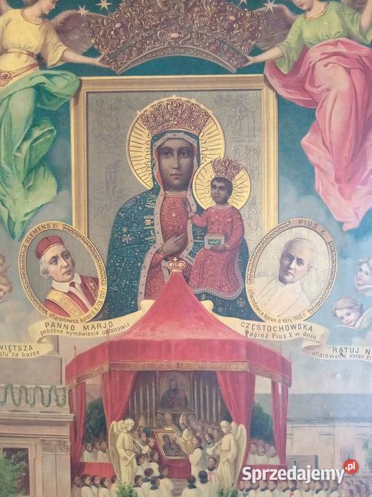 Obraz swiety oleodruk Gdów