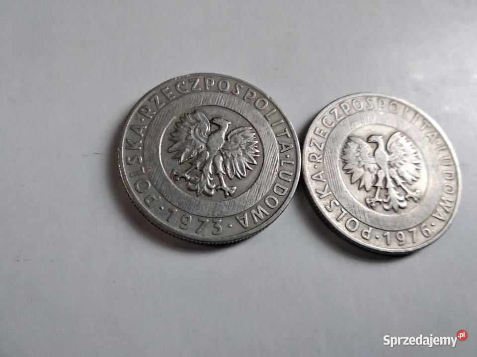 moneta polska 20 1973 1976 Numizmatyka wielkopolskie Poznań