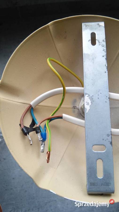 Lampa sufitowa szkło plus metal Oświetlenie