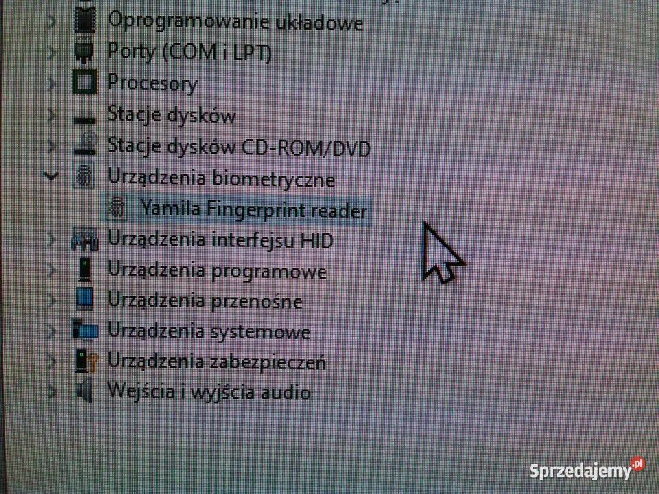 Czytnik linii papilarnych USB Windows Hello kujawsko-pomorskie Bydgoszcz