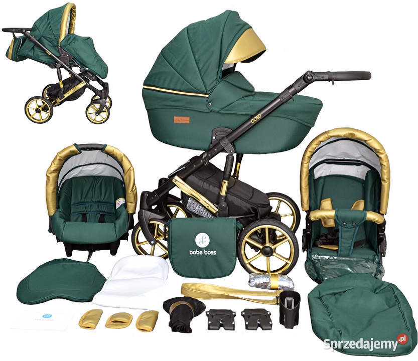 Wózek Dziecięcy Uczio Gold zestaw 3w1 z Katowice
