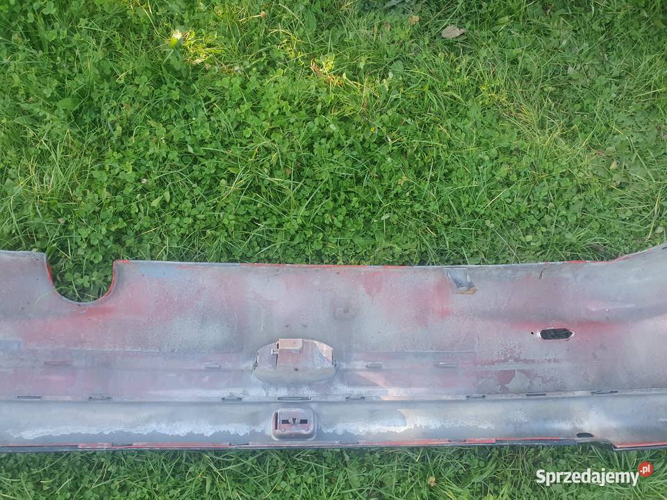 Zderzak tylny tył przedlift Peugeot 206 czerwony
