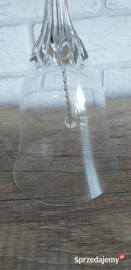 Szklany dzwonek prl Przedbórz