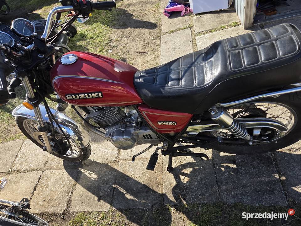 Suzuki gn 250 gienek Biskupiec