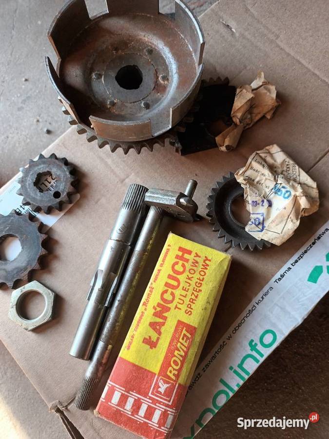 Czesci wsk 175 PRL ZMD Silniki i osprzęt lubelskie Siemień