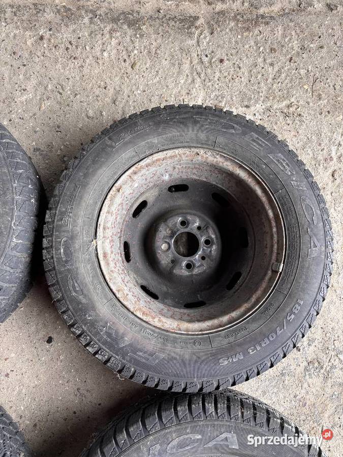 felga koło opona Polonez Fiat 125p oryginał PRL Kosianka-Boruty