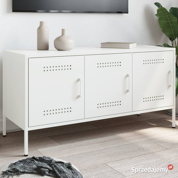 Szafka pod telewizor biała 1005x39x505 stalowa Warszawa sprzedam