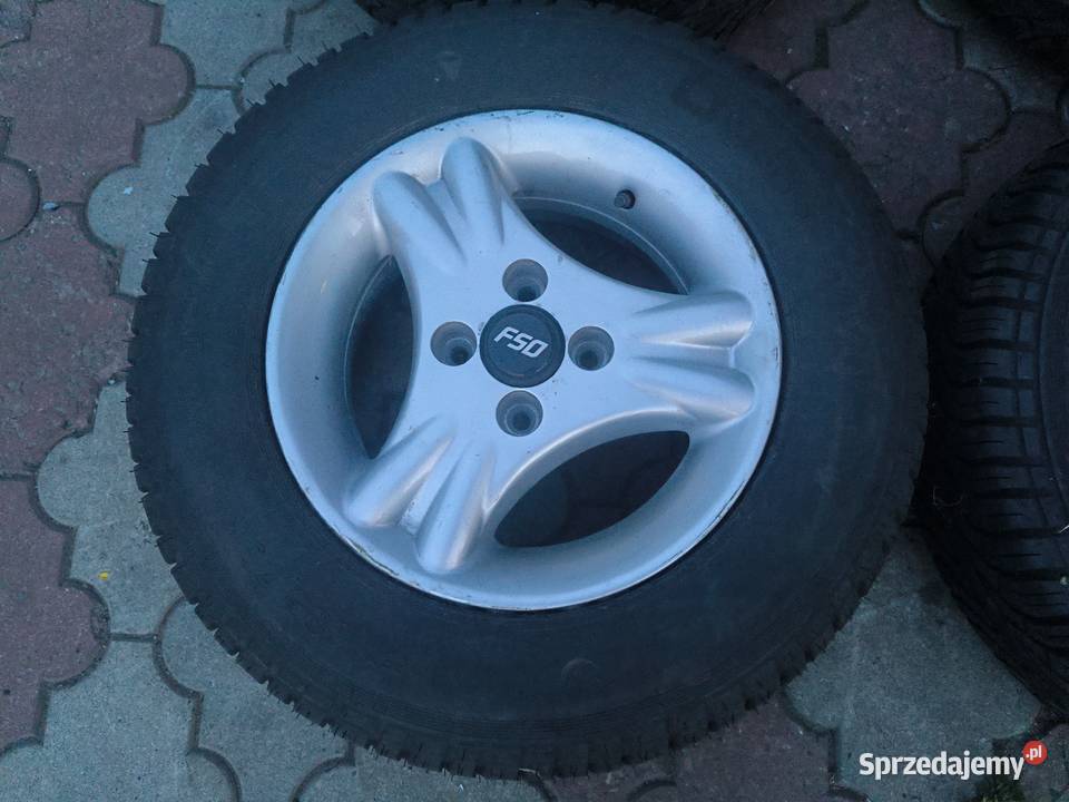 Polonez FSO 125 koła 13 felgi 5J trójramienne Stalowa Wola