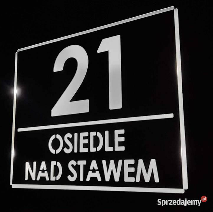 Numer Na Dom Skrzynka Na Listy Podświetlana Sułkowice