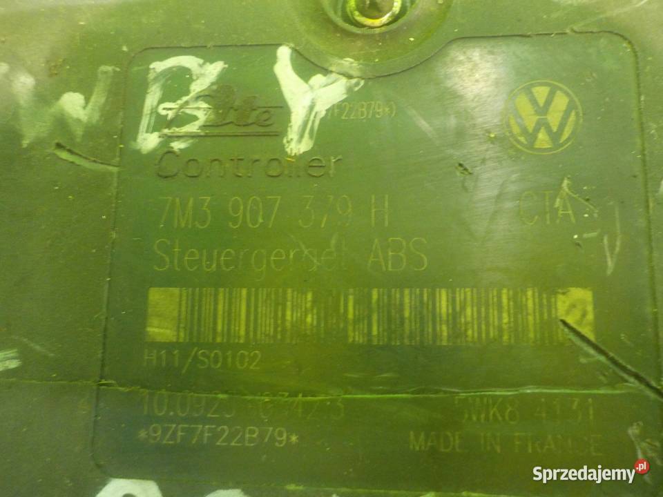 VW SHARAN I LIFT II 19 TDI 07r 5D pompa ABS osobowe Pompy hamulcowe