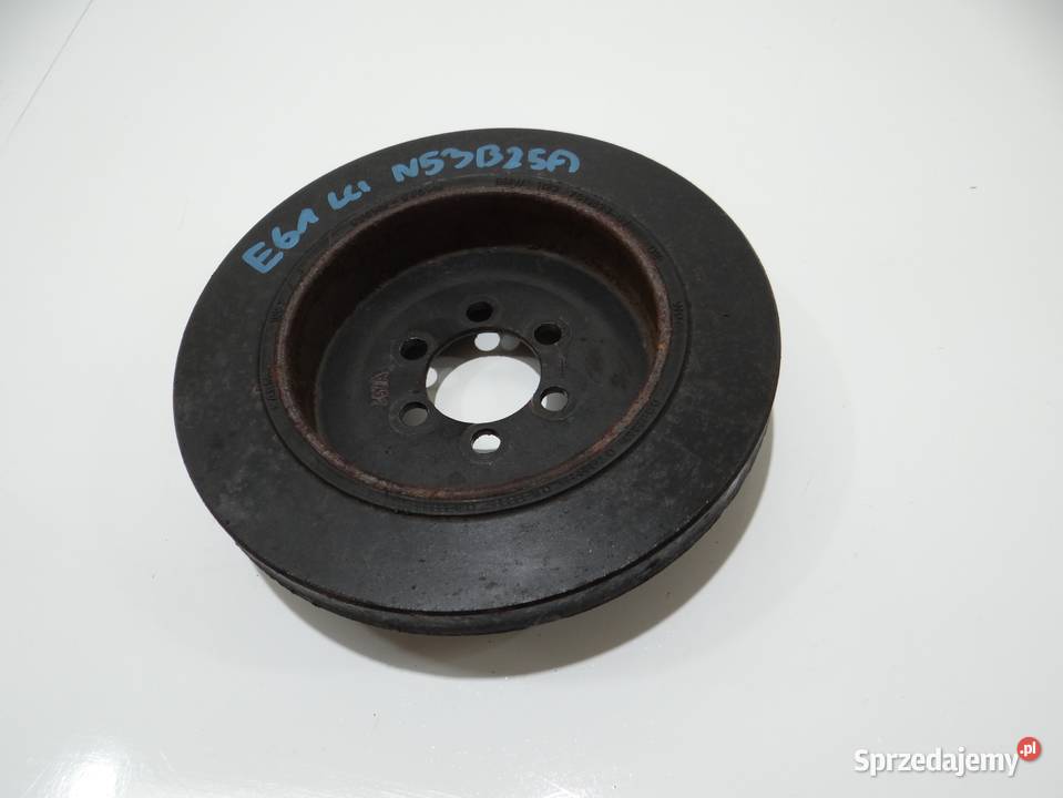 KOŁO PASOWE WAŁU BMW E60 E61 LIFT N53B25A Pozostałe Strzyżewice