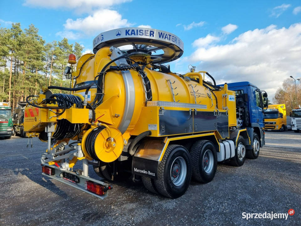 Mercedes ACTROS 8x4 WUKO recykling do zbierania Daleszyce