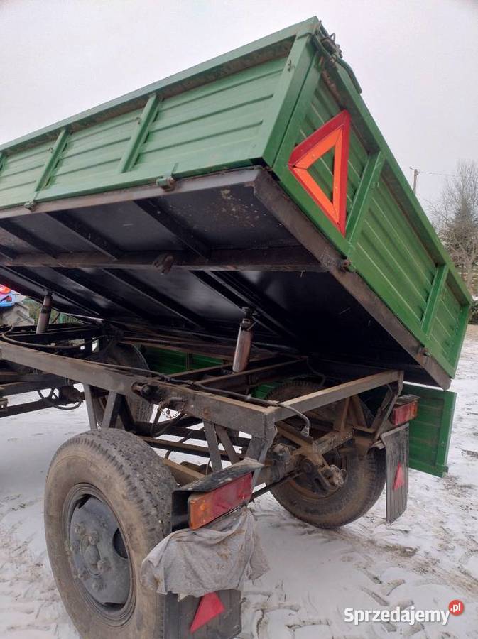 SPRZEDAM PRZYCZEPĘ ROLNICZOCIEZAROWA WYWROTKA nieuszkodzony Przyczepy rolnicze Mielec