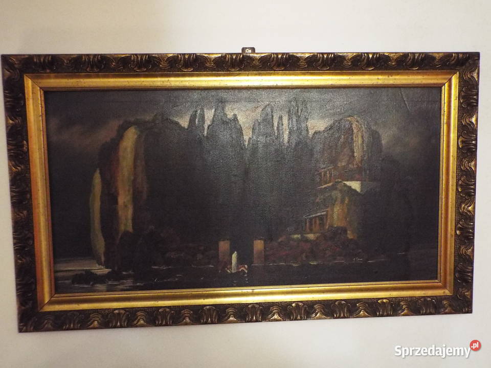 Arnold Bcklin Wyspa umarłych Będzin
