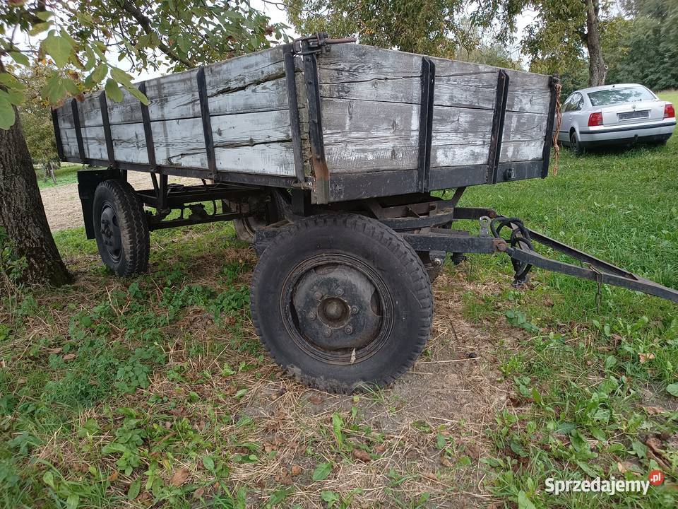 Przyczepa rolnicza dwuosiowa Pacanów