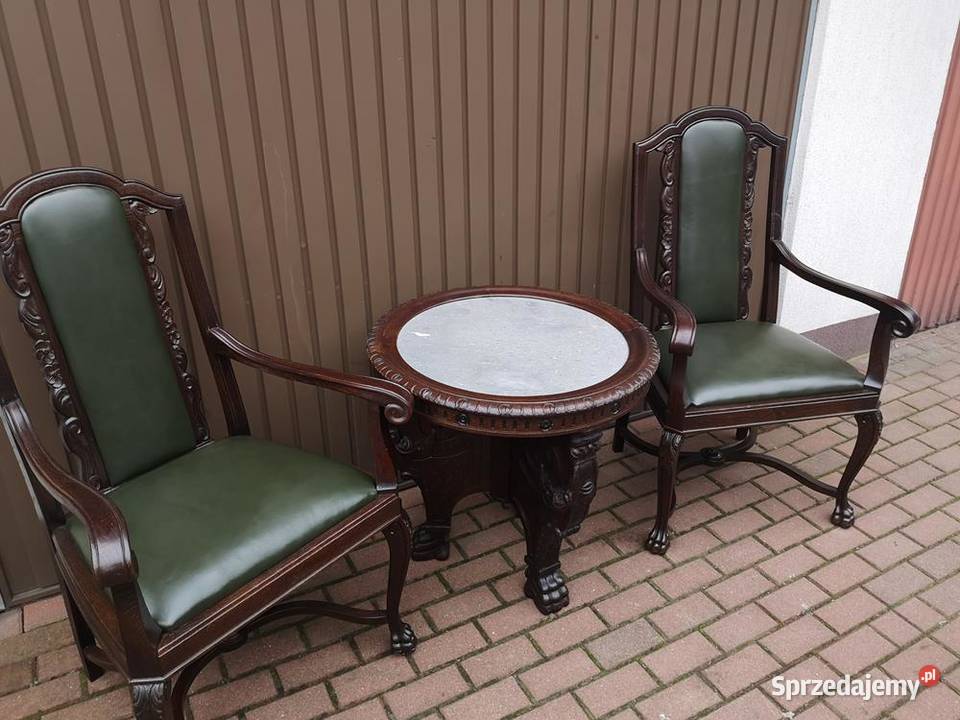 Mam na sprzedaż stary solidny komplet Swarzędz