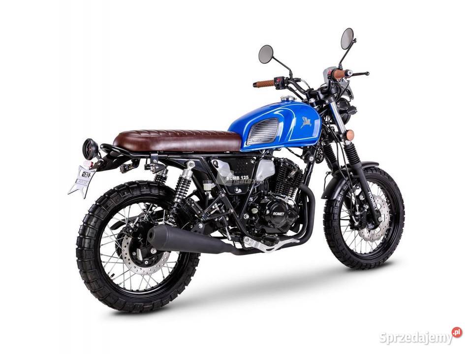 Romet SCMB 4T EURO 4 125cc scrambler wysyłka bezwypadkowy Romet dolnośląskie Wrocław