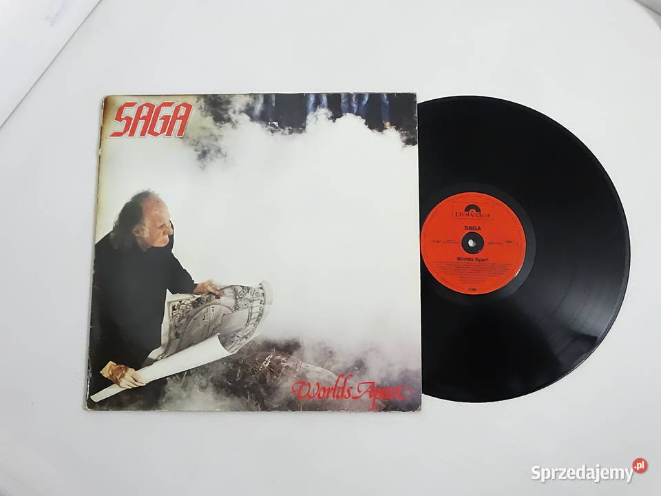 SAGA Worlds Apart Vinyl LP Wydanie Niemieckie