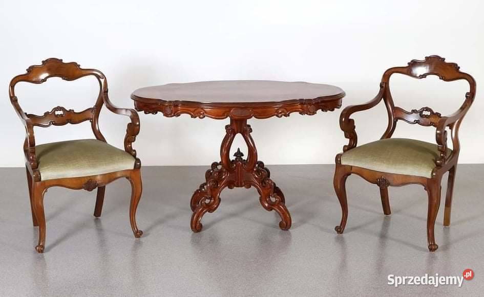 Stolik i 2 fotele pomorskie Gdańsk