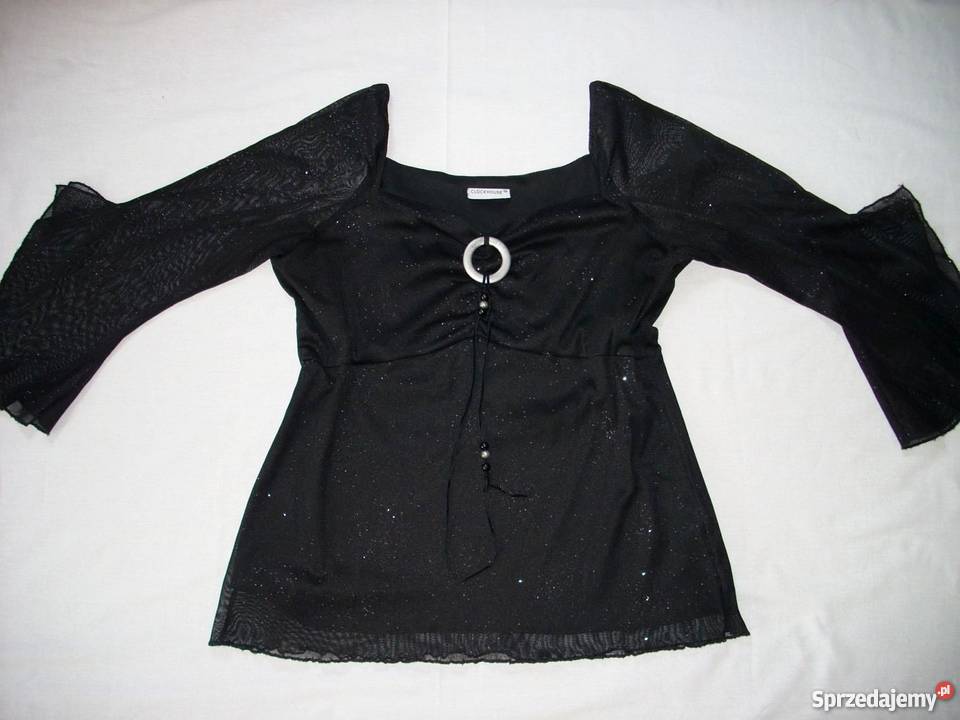 Clockhouse Wizytowa Iskrząca Tunika Bluzka j Nowy Sącz