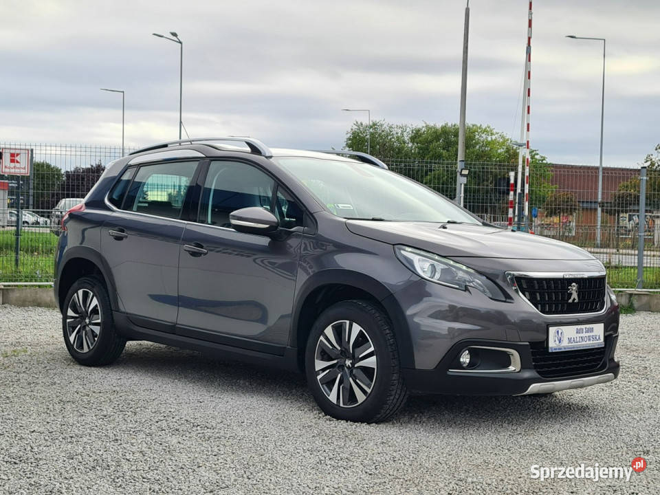 Peugeot 2008 Navi PDC Kamera Półskóry Led kamera cofania Wągrowiec