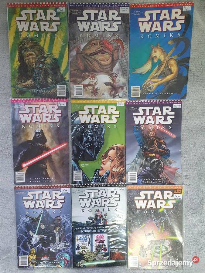 Star Wars Komiks zestaw 23 komiksów Gdynia