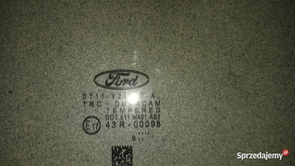Ford connect mk2 szyba drzwi przednich prawych Góra