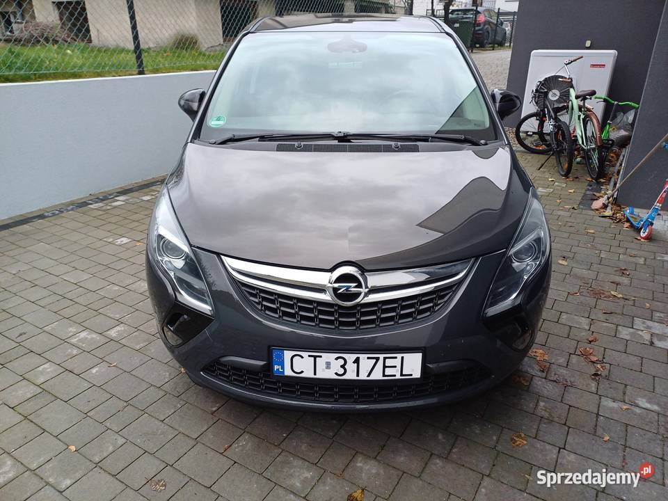 Opel Zafira 14 Turbo 140 7OSOBOWA Navi Kamera czujnik parkowania kujawsko-pomorskie Toruń