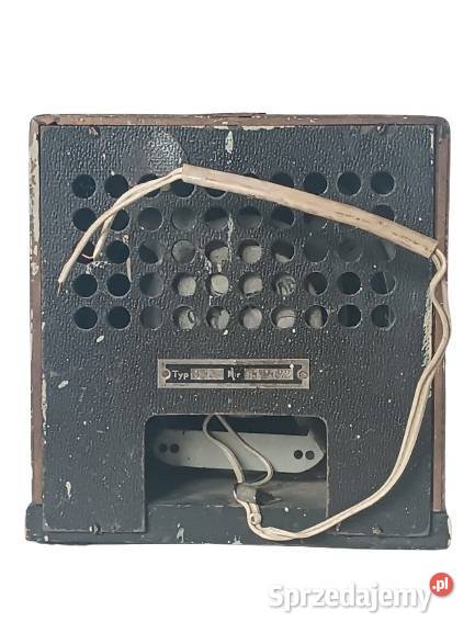 Stary Głośnik w Drewnianej Obudowie