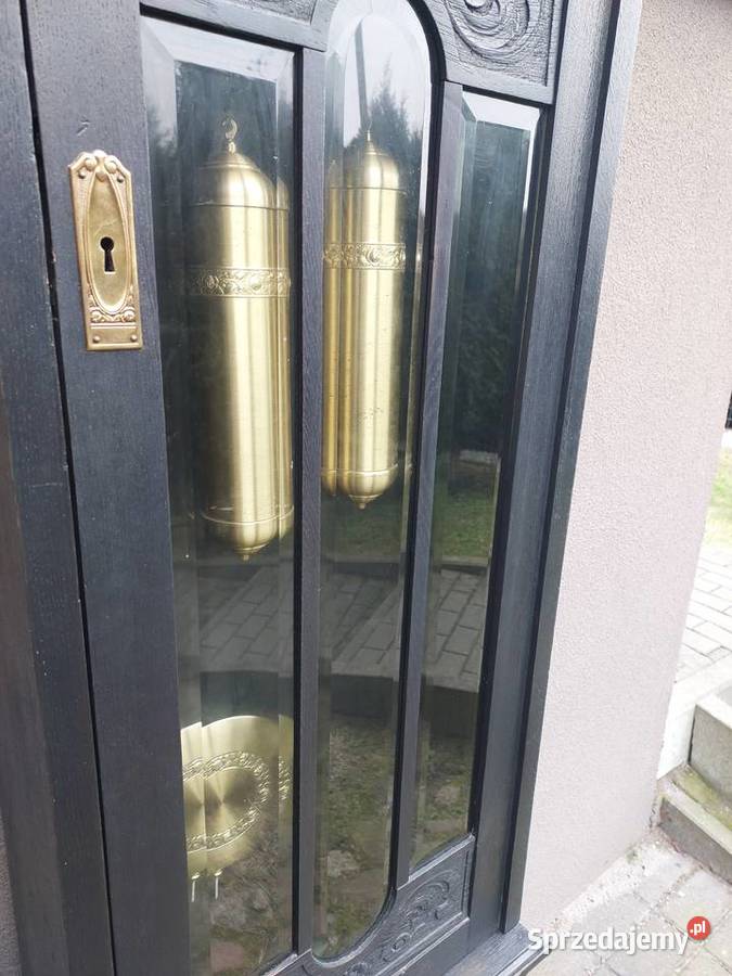 132 Stary zegar podłogowy chłop 215 secesja Tczew