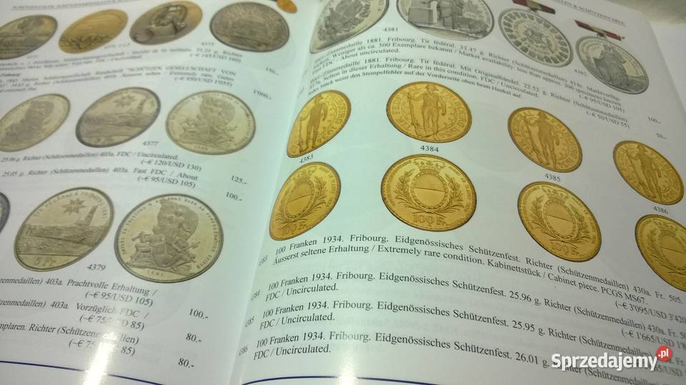 KATALOG AUKCYJNY 642020 ZURICH mazowieckie Warszawa sprzedam