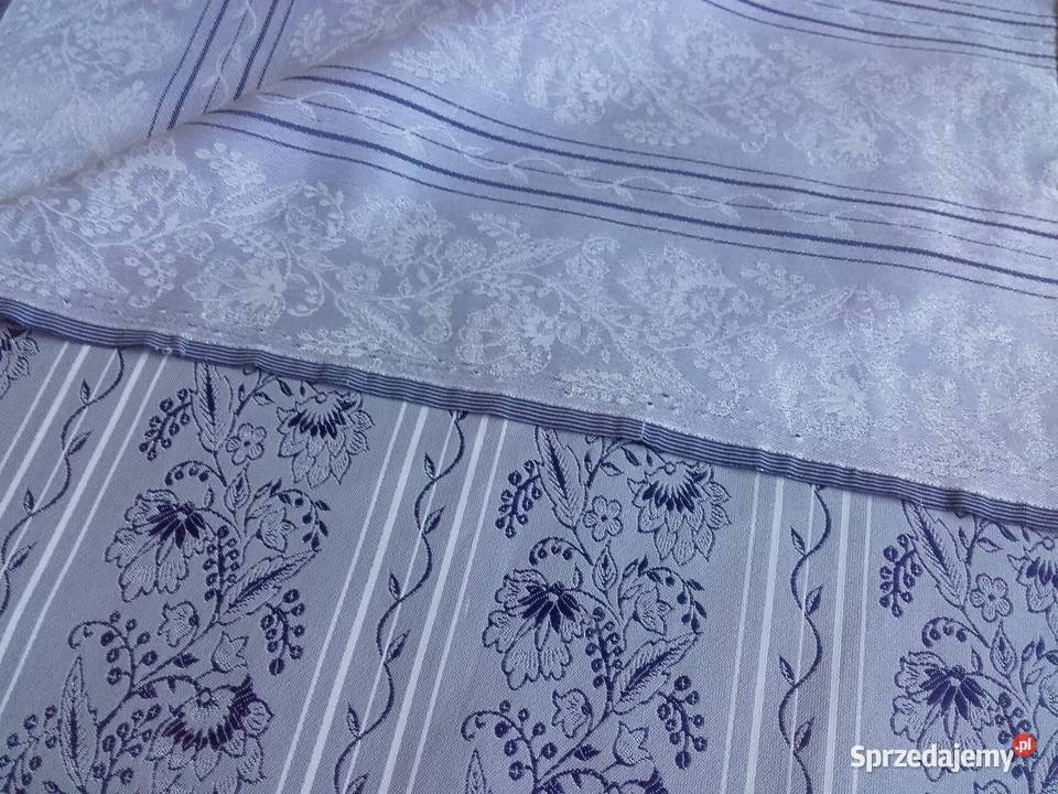 Tkanina dekoracyjna vintage PRL Warszawa