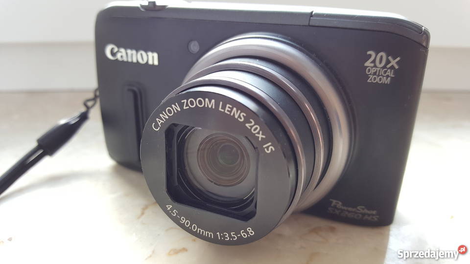 Aparat cyfrowy Canon PowerShot SX260 HS Bylice