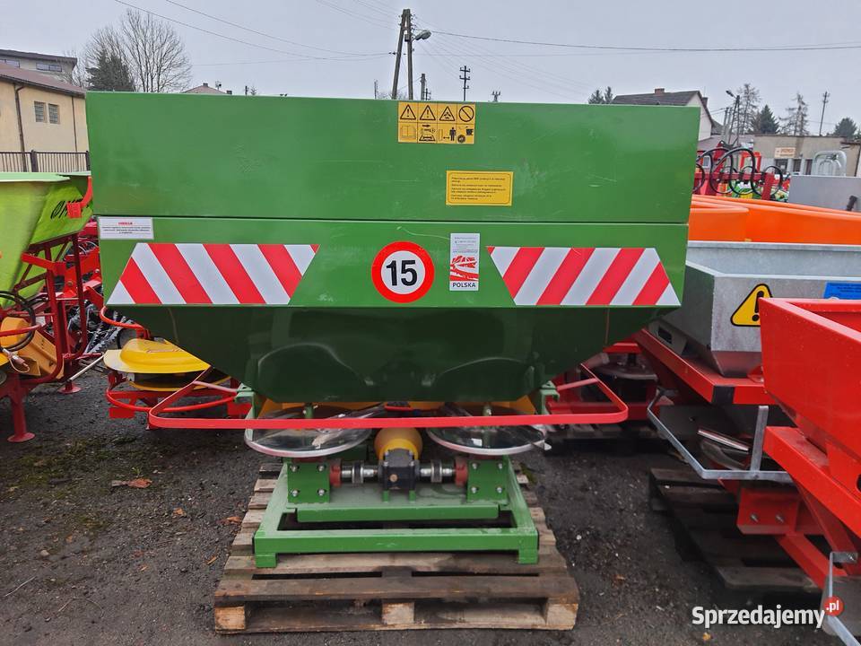 Rozsiewacz nawozów 1000 dwutalerzowy RD1000 Miechów