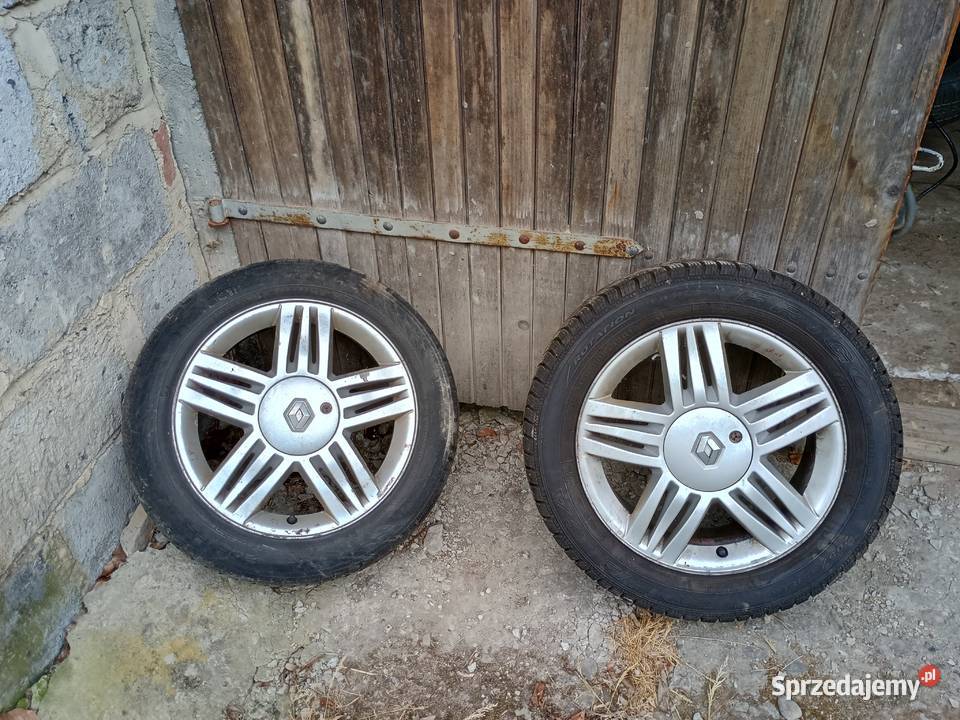 Felgi aluminiowe Renault 4x100 opony zimowe Izdebki