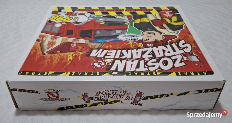 Zostań Strażakiem gra planszowa FAN Zabawka Czeladź