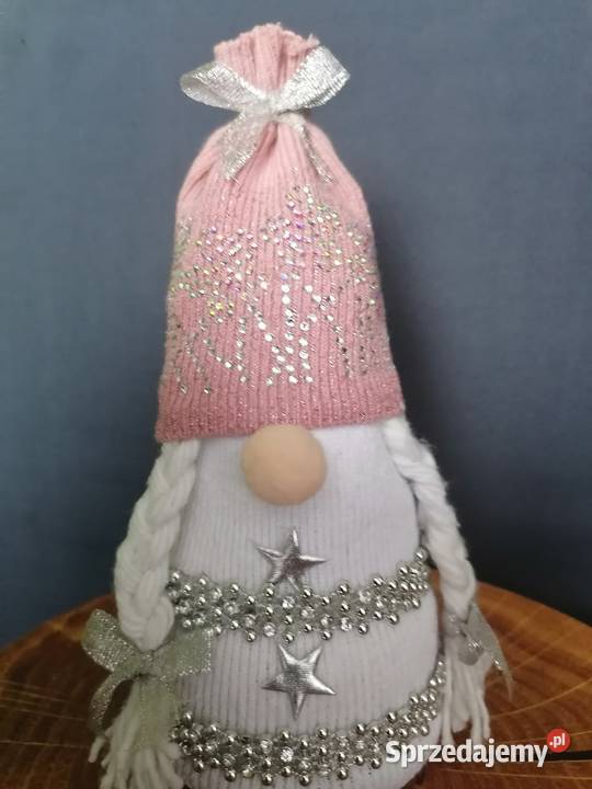 Krasnal skrzat gnom święta maskotka Dekoracje i ozdoby Sierpc sprzedam