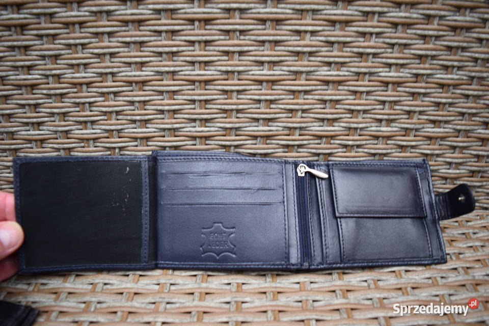 Portfele Skórzane Nowe Okazja Różne Olsztyn