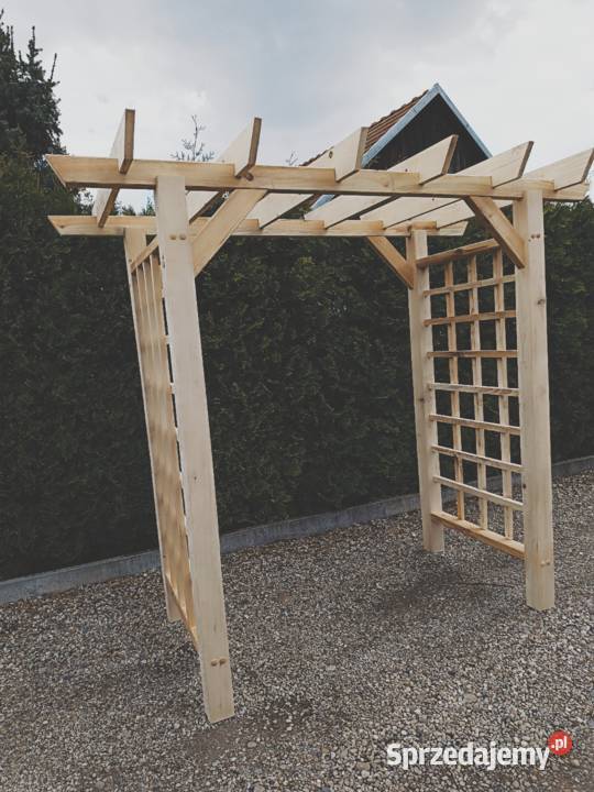 Pergola duża drewniana 180 x 210 x 100 małopolskie Radłów