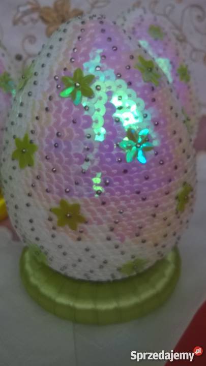 jajko pisanka styropian Wielkanoc 12 rękodzieło