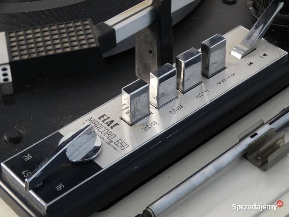 Gramofon ELAC MIRACORD 650 automat Vintage Jasło