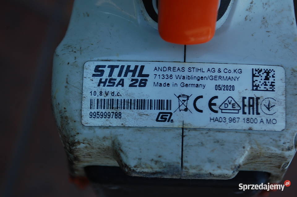 STIHL HSA 26 nożyce akumulatorowe