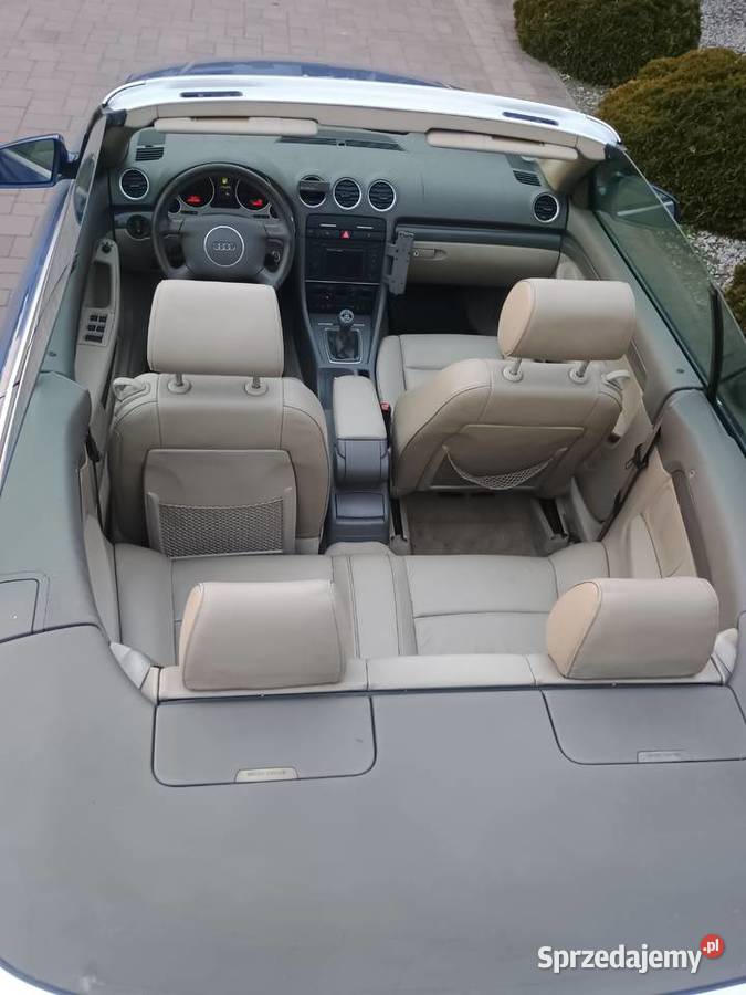 Audi A4 Kabrio 2002r 30i 220 Nawigacja Witkowo sprzedam